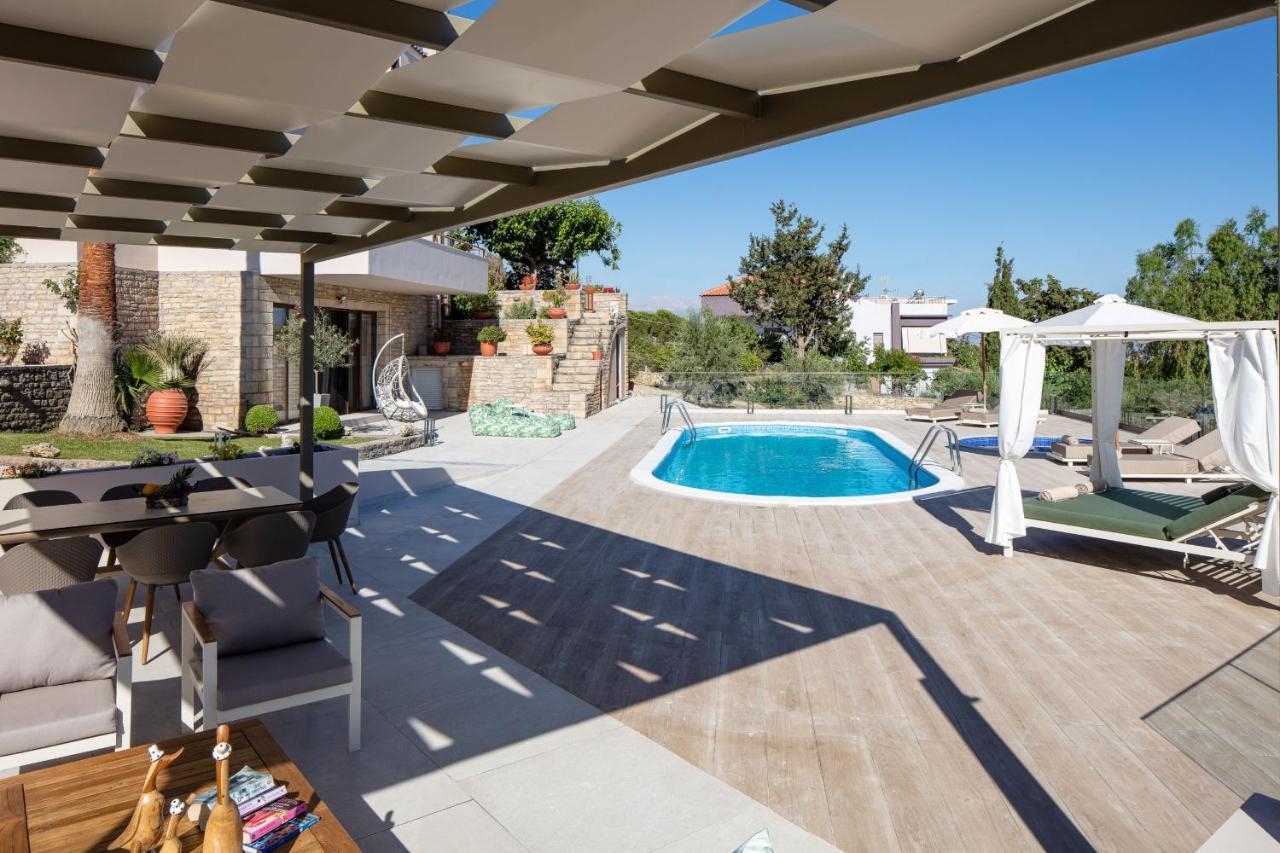 Villa Natura - With Private Heated Pool Tria Monastiria 外观 照片